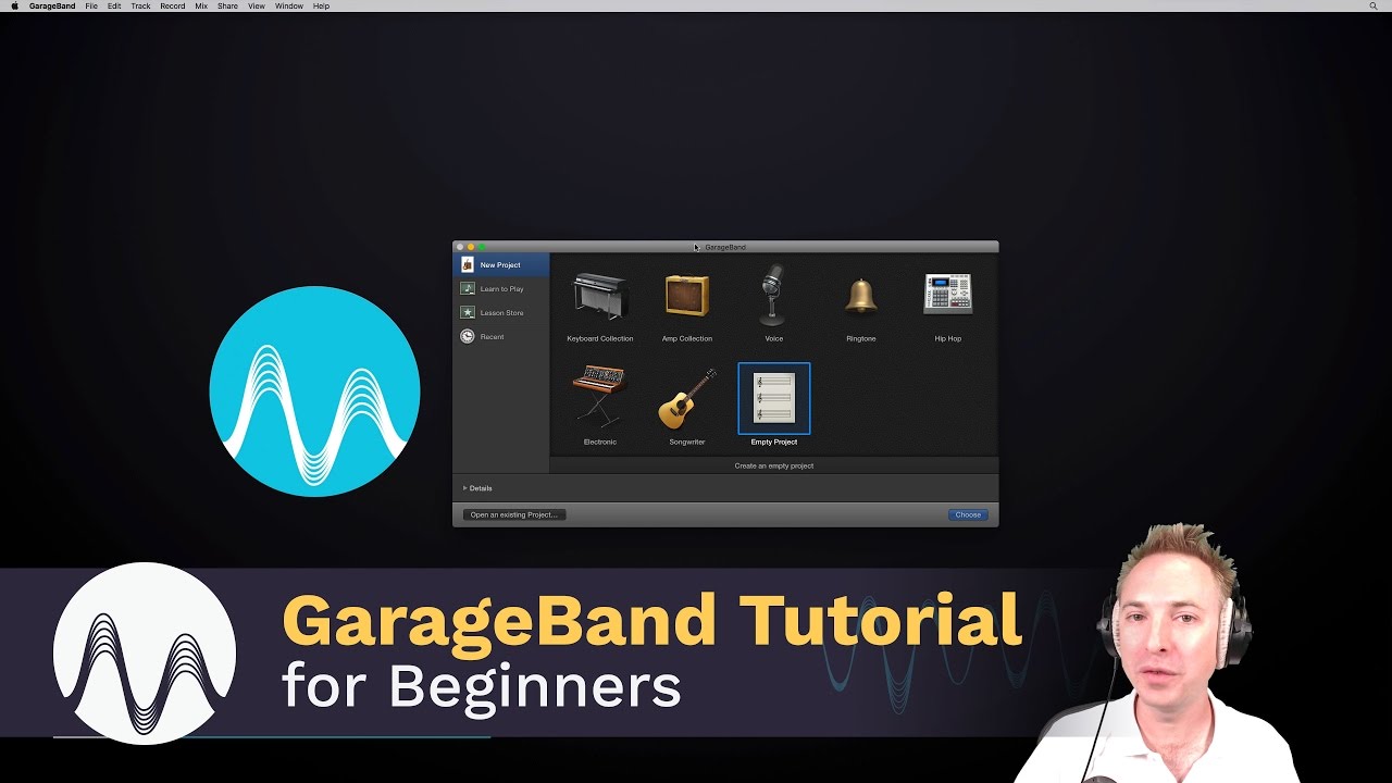 How to record audio from garageband and video on mac free